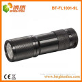Factory Supply Chinese Cheap OEM Camouflage Best 9 led Aluminum Torch Flaslight for Housing and Camping